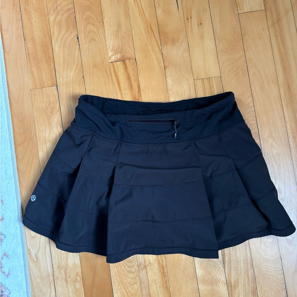 Lululemon Athletica Black Skater Skirt